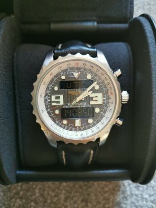 2012 Breitling Chronospace Mens Watch Box And Papers