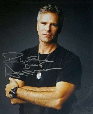 Richard Dean Anderson Hand Signed 8x10 Photo W/holo Stargate