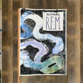 R.  E.  M.  REM Reckoning Poster 24.  5 