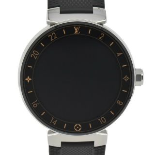 Auth Louis Vuitton Tambour Horizon Qa003z Digital Smart Watch Men 