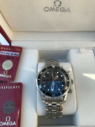 Omega Seamaster Diver 300m Wristwatch For Men