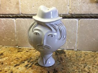 Jonathan Adler Utopia Man’s Face Head Bust Vase Shaker