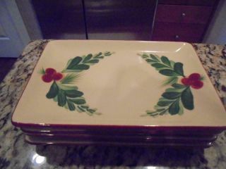 4 Southern Living At Home Gail Pittman Christmas Memories Appetizer Plates