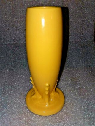 Vintage Fiesta Yellow Bud Vase /