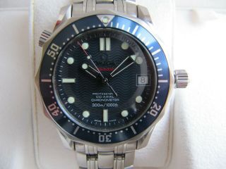 Omega Seamaster Diver 300m.  Co - Axial 36.  25 Mm.  Watch Steel 2222.  80.  00