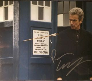 Peter Capaldi - Doctor Who - Hand Signed 8x10 Photo W/holo
