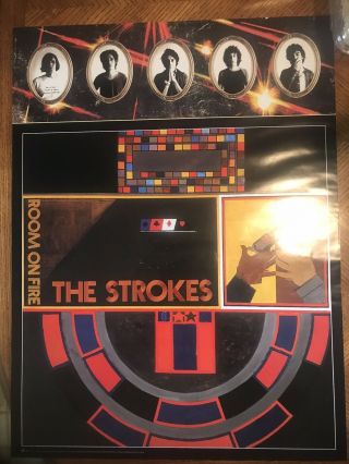 The Strokes Promo Poster 2003 Room On Fire 24x18