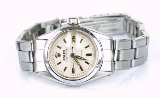 Rolex - Oysterdate Precision - Ladies Stainless Steel Bracelet Mechanical Watch