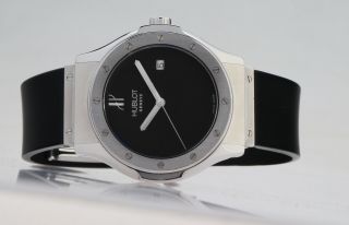 Hublot Classic Fusion Ref B 1905.  1 Stainless Steel Wristwatch