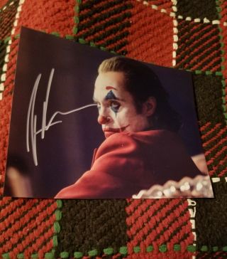 " The Joker -  Joaquin Phoenix - Autographed 8x10 Photo