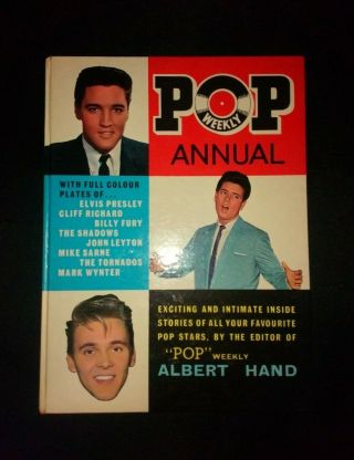 Pop Weekly Annual (1963) Vintage/retro Music Hardback