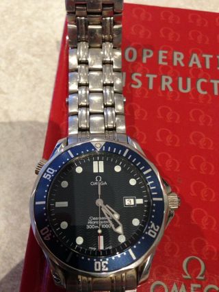Omega Seamaster Professional 300m Stainless Steel Quartz 41mm Watch