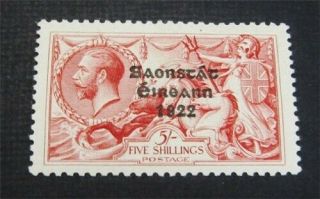 Nystamps British Ireland Stamp 78b Og H $95