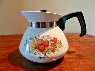 Vintage Spice Of Life 6 Cup Corelle Tea Pot