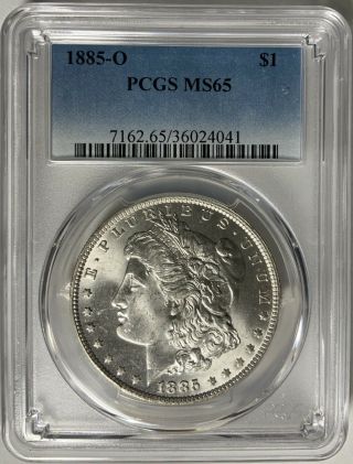 1885 O Morgan Dollar Pcgs Ms65 - Has Not Been To Cac