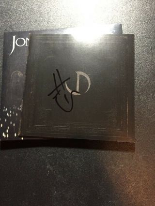 Jonathan Davis Black Labyrinth Signed Cd Korn Lead Singer Autographed With Cd 3