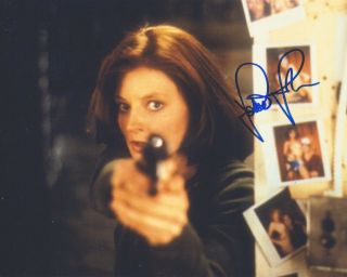 Signed Color Photo Of Jodie Foster Of " Silence Of The Lambs "