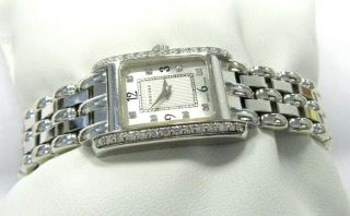 Ladies 18K White Gold & Diamond Concord Veneto 61 - 25 - 680 Quartz Watch 6 - 1/4 