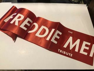 Queen Freddie Mercury Rare Tribute Scarf 1992 Tribute Concert 3