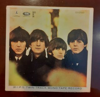 The Beatles Twin Track Mono Tape Record Reel To Reel Ta - Pmc 1240