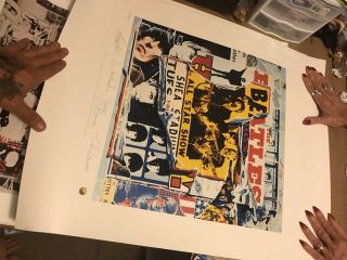 The Beatles Anthology Official Apple Lithograph Print John Lennon Paul Mccartney