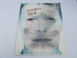 David Bowie Outside Tour 1995 Concert Programme And Ticket