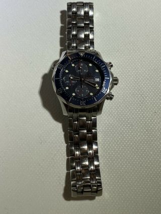 Omega Seamaster 2598.  80.  00 Wrist Watch For Men.