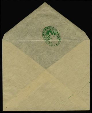 B10 Nepal Postal Stationery Envelope Cover Error Fake.