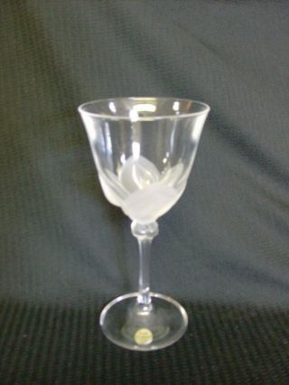 J G Durand Florence Water Goblet Glass 7 1/4 " Tall 11 Available