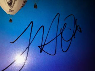 Mike Rutherford AUTOGRAPHED Signed Mike and the Mechanics Out Of The Blue Vinyl 3