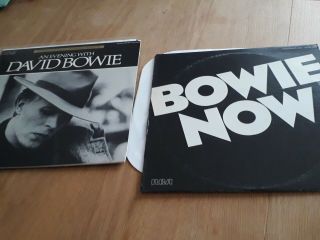 David Bowie X 2 Rare Promo Albumsan Evening With.  Bowie Now