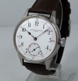 Vintage 1909 Vacheron Constantin 17 Jewels Wristwatch Marriage Man Swiss Watch