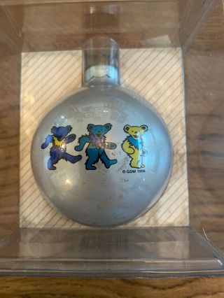 1998 Gdm,  Inc.  Grateful Dead Dancing Bears Christmas Ornament