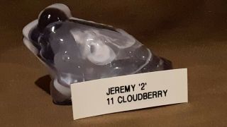 Boyd Crystal Art Glass - Jeremy,  The Frog - 11 Cloudberry (2nd Series)