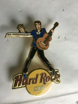Hard Rock Cafe Memphis 5th Anniversary Pin