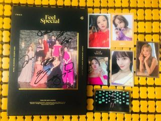 (with Photocard) Twice Signed Autograph Album Feel Special