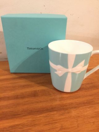 Tiffany & Co Ceramic Mug Blue