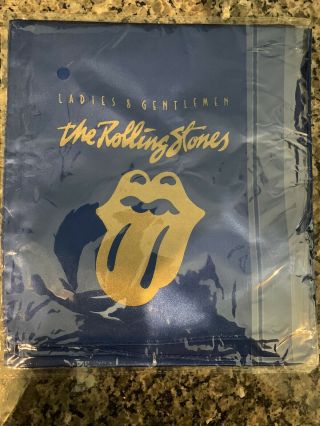 Ladies And Gentlemen The Rolling Stones Rsd Blue Scarf 2019