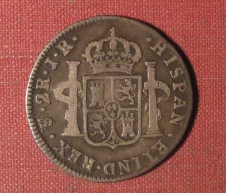 1774 BOLIVIA,  SPANISH COLONIAL 2 REALES - DETAILS, 2