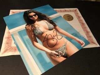 Selena Gomez Sexy Signed 10x8 Photo Authentic Autograph With