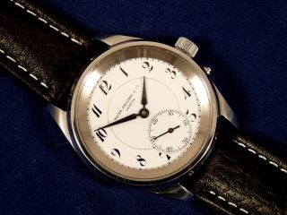 Wristwatch With Old Pocket Watch Movement Patek Philippe