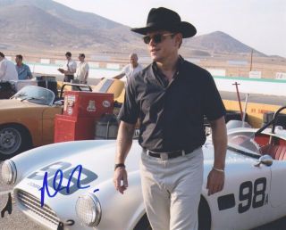 Signed Color Photo Of Matt Damon Of " Ford Vs Ferrari "