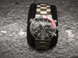 Oris Titanium Chrono Automatic Watch 7542p