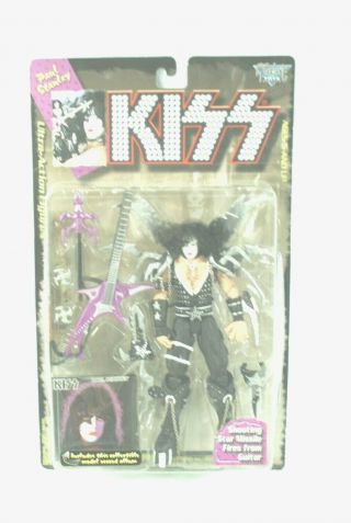 Kiss Ultra - Action Figures Paul Stanley Shooting Star Fires From Guitar