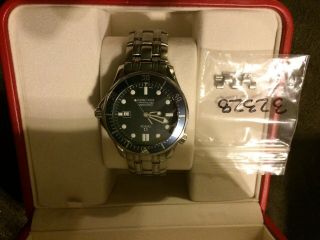 Omega Seamaster Blue Wave Face Very Good Shape Well Taken Care Of