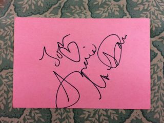 Andie Macdowell - Sex,  Lies,  And Videotape - Groundhog Day Autographed In 1985