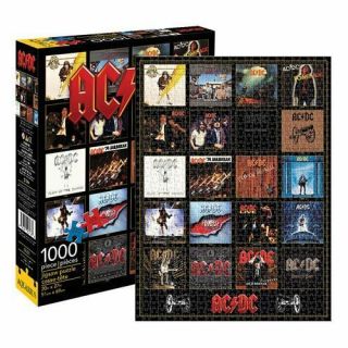 Ac/dc - Puzzle - Discography - 1,  000 Piece - - Licensed