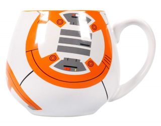 Star Wars Bb8 Droid Shaped Large Coffee Mug Cup In Gift Box