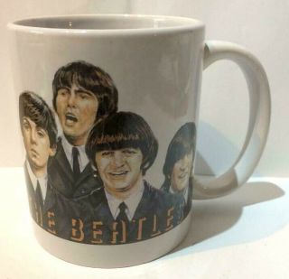 The Beatles Mug John Lennon Paul Mccartney George Harrison Ringo