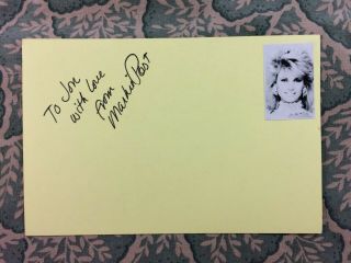 Markie Post - The Fall Guy - Night Court - Hearts Afire - Signed In 1983